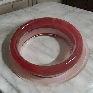 Red Jade Bangle
